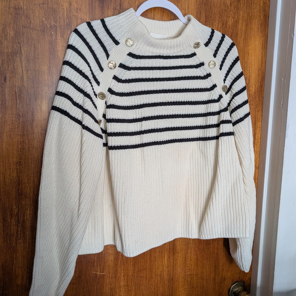 H&M Women's Cream Sweater
